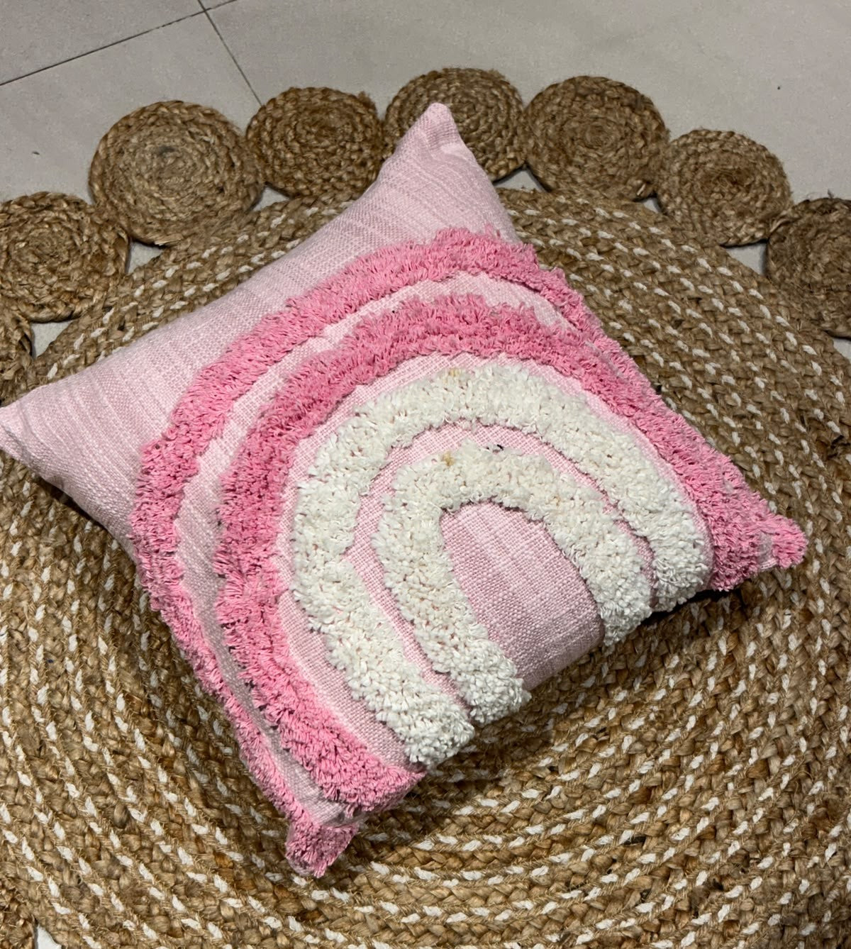 Bohemian Pink Cushion Cover